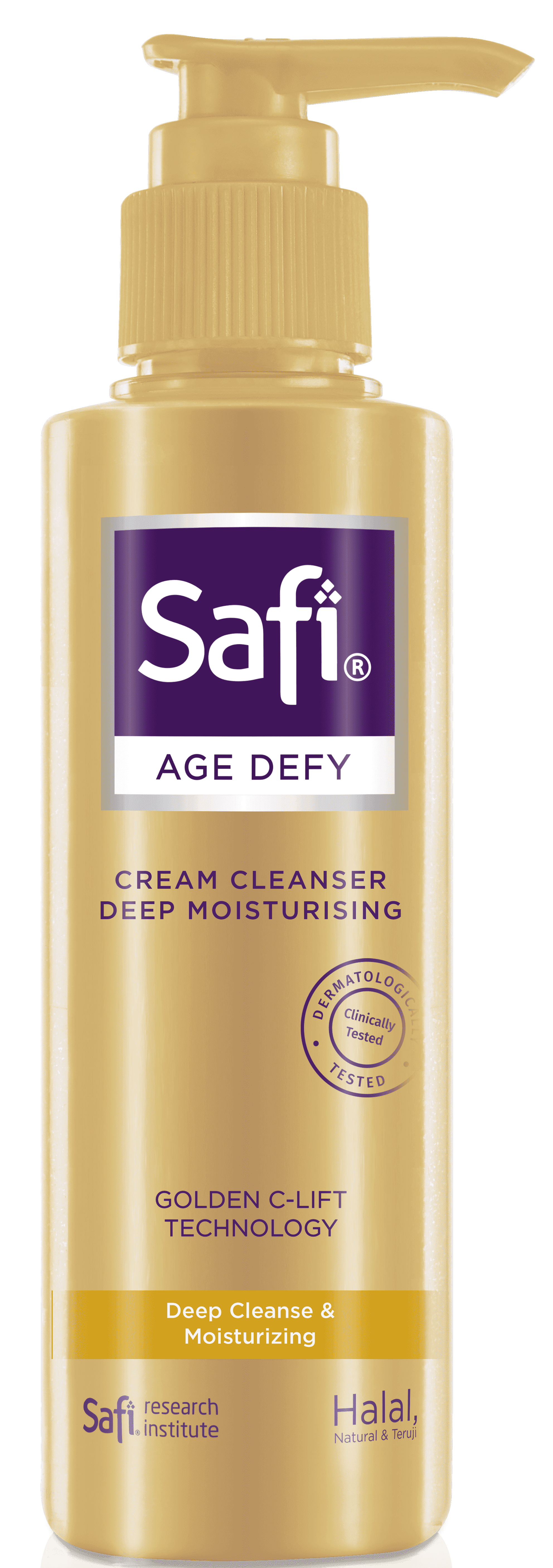 Skincare Halal Anti Aging Kecantikan Kulit - Safi Age Defy Cream Cleanser Deep Moisturising